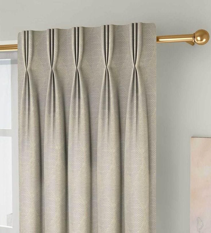 triple pleat curtain styles